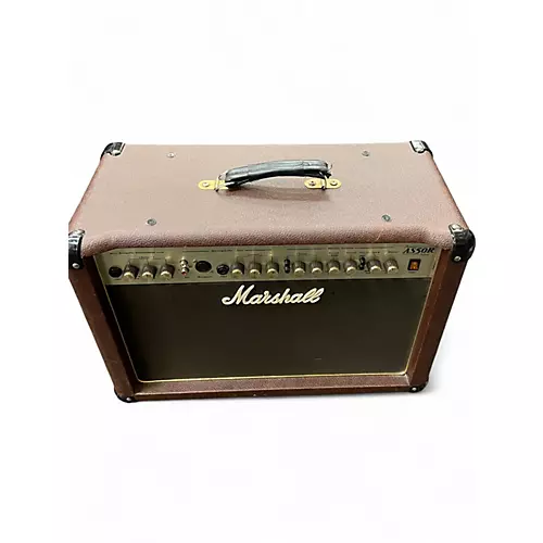 Used Marshall AS50R 50W 2X8 Acoustic Guitar Combo Amp