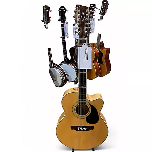Used Alvarez AJ60SC/12 Natural 12 String Acoustic Guitar Natural