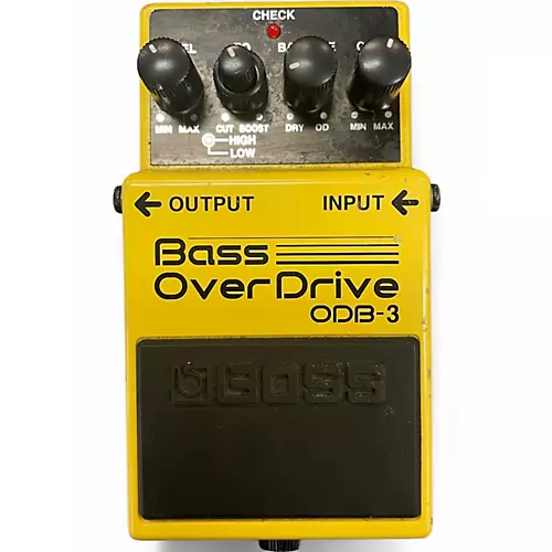 Used BOSS ODB3 Bass Overdrive Bass Effect Pedal