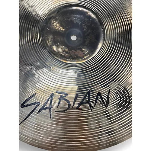 Used SABIAN 18in aax concept crash Cymbal 38