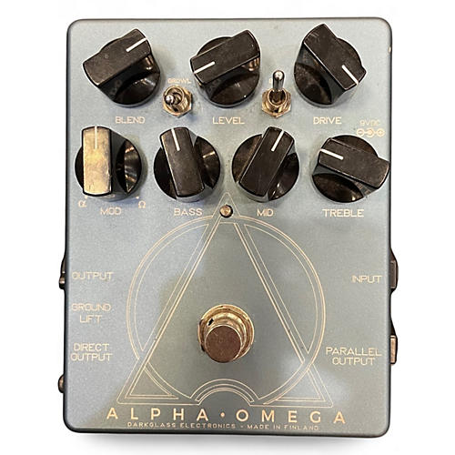 Used Darkglass alpha omega Bass Effect Pedal