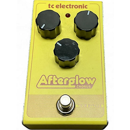 Used TC Electronic Afterglow Chorus Effect Pedal