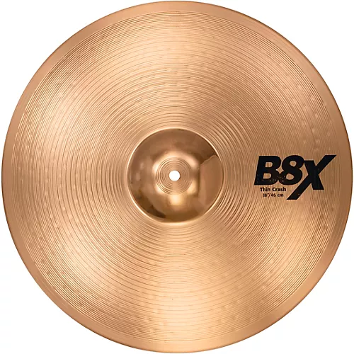 Sabian B8X Thin Crash Cymbal 18 in.