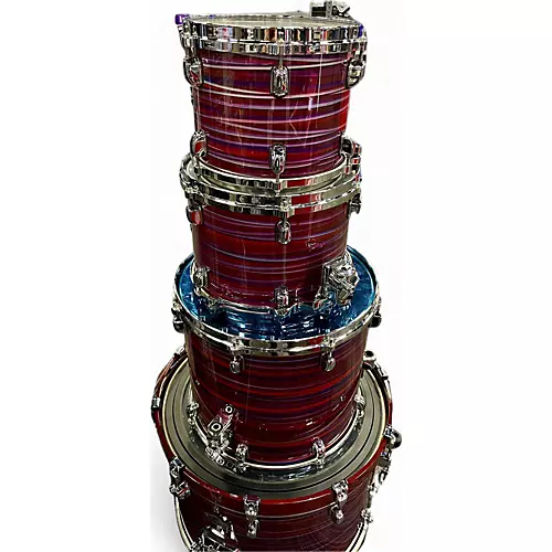 Used 2020 TAMA 4 piece Starclassic PHANTASM OYSTER Drum Kit PHANTASM OYSTER