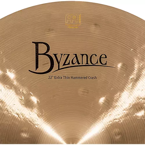MEINL Byzance Traditional Extra Thin Hammered Crash Cymbal 22 in.