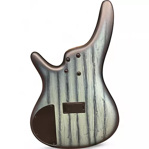 Used Ibanez SR305 5 String Blue Electric Bass Guitar Blue