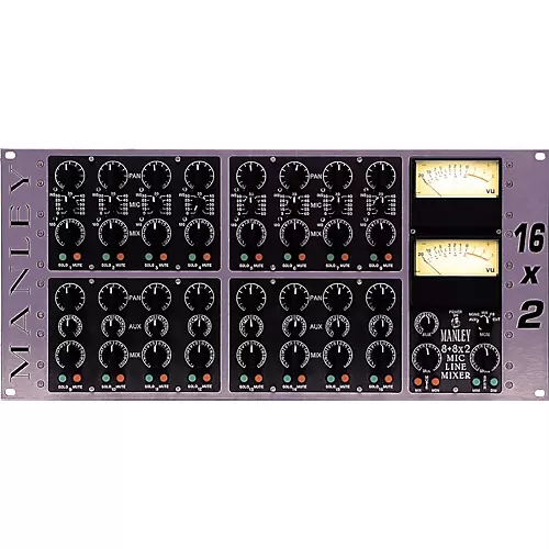Manley M162ML16x2 8+8 Mic/Line Mixer