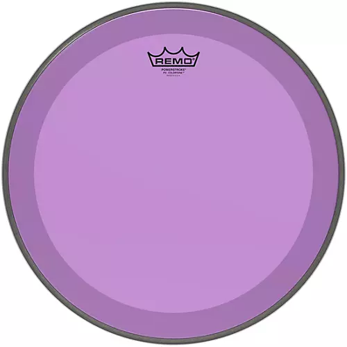 Remo Powerstroke P3 Colortone Purple Bass Drum Head 16 in.