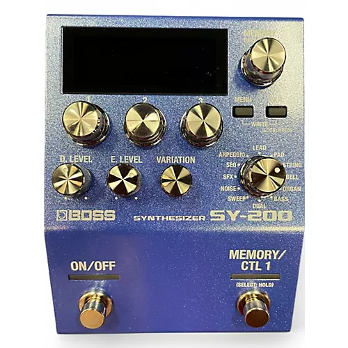Used BOSS SY200 Effect Pedal
