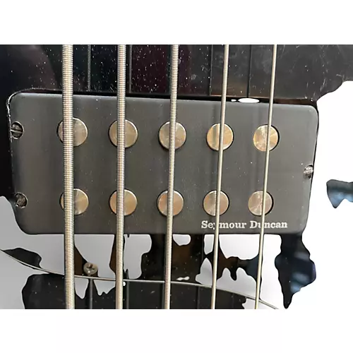 Used Ernie Ball Music Man Stingray 5 H BLACK Electric Bass Guitar BLACK