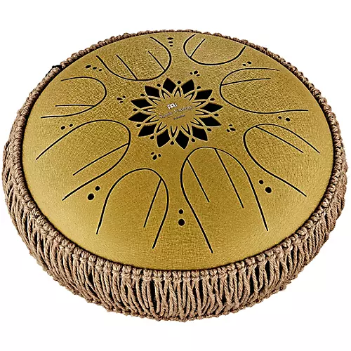 MEINL Sonic Energy C Major Medium Octave Steel Tongue Drum Gold
