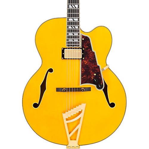 D'Angelico Excel EXL-1 Hollowbody Electric Guitar w/ Seymour Duncan 59 Humbucker Amber