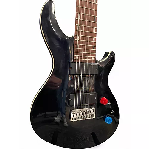 Used ESP LTD JR208 Black Solid Body Electric Guitar Black