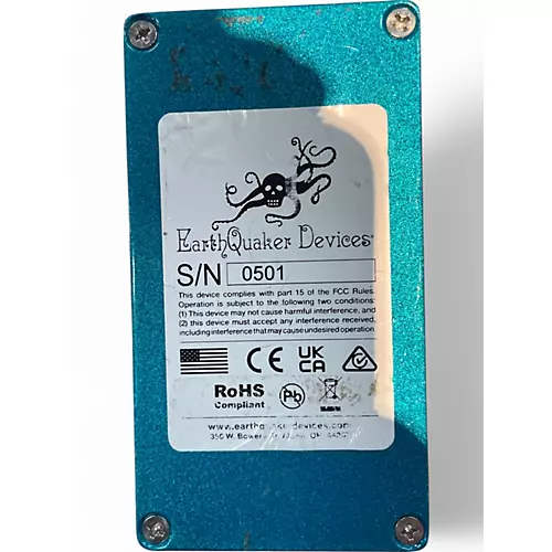 Used EarthQuaker Devices Aurelius Effect Pedal