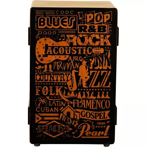 Pearl Primero Crate-Style Cajon, Music Genres