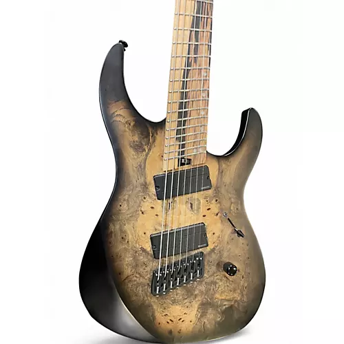 Used Legator N7OD GRAY BURL Solid Body Electric Guitar GRAY BURL