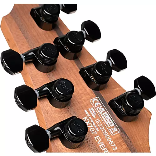 Cort KX707 EverTune 7-String Electric Guitar Satin Black