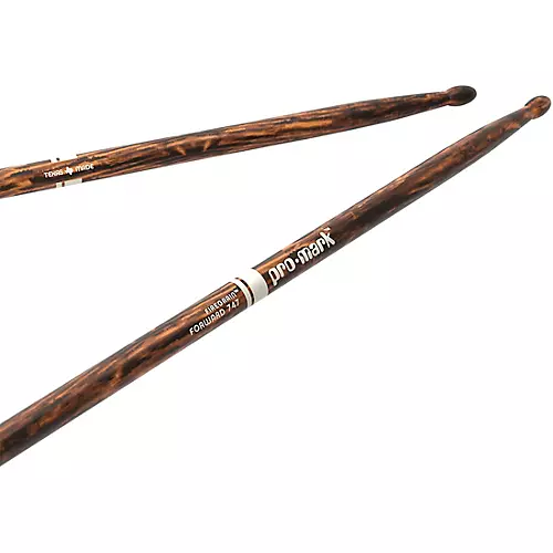 Promark Classic 747 Rock FireGrain Drum Sticks Wood