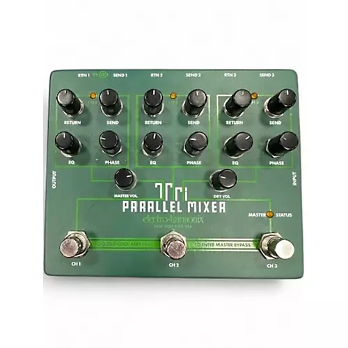 Used Electro-Harmonix TRI PARALLEL MIXER  Pedal