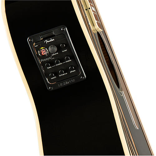 Fender Kingman V2 Acoustic-Electric Bass Black