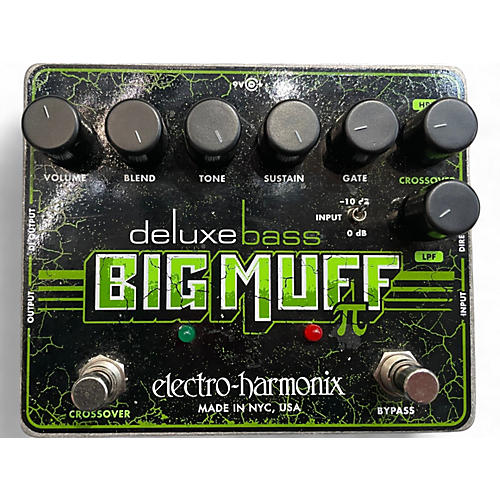 Used Electro-Harmonix Deluxe Bass Big Muff Distortion Bass Effect Pedal