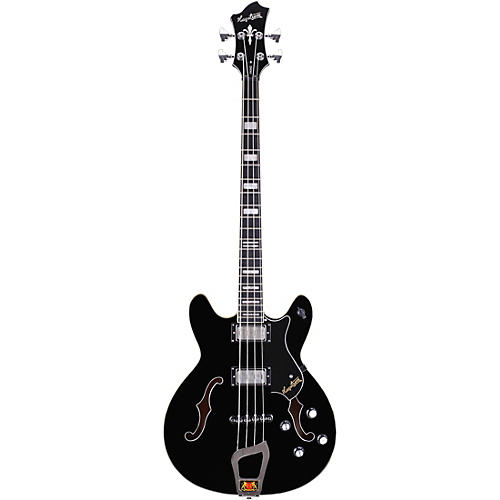 Hagstrom Viking Electric Short-Scale Bass Guitar Black