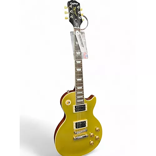 Used Epiphone slash victoria les paul Gold Top Solid Body Electric Guitar Gold Top