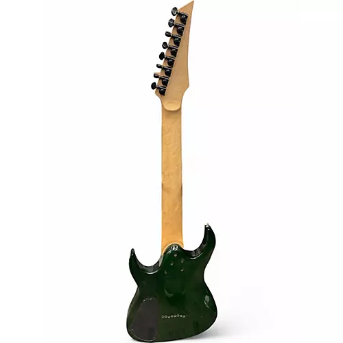 Used Agile Sep 828 Trans Green Solid Body Electric Guitar Trans Green