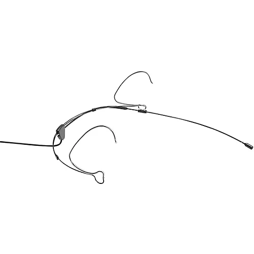 DPA Microphones 6066 CORE Omni Headset Mic, Black, 3-pin LEMO