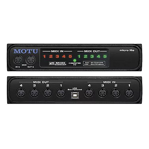MOTU micro lite USB MIDI Interface