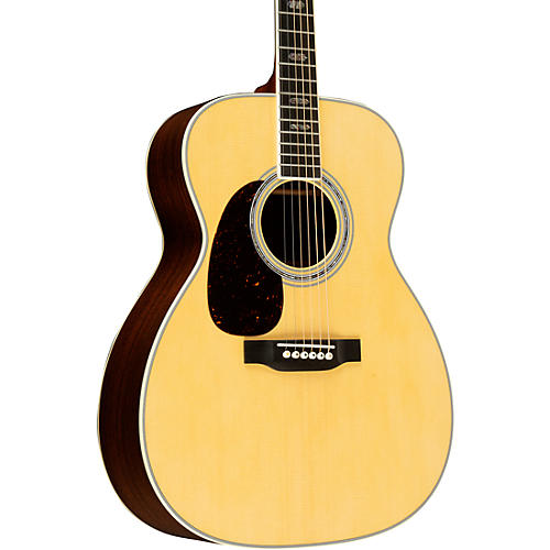 Martin J-40 Standard Jumbo Left-Handed Acoustic Guitar Natural
