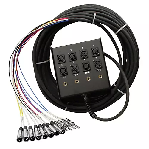 ProCo StageMASTER Snake 8x4 50 ft.