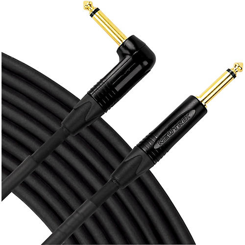 Livewire Elite Angled/Straight Instrument Cable 25 ft. Black