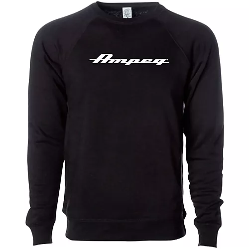 Ampeg Ampeg Lane Crew Neck Pullover-Black Small Black