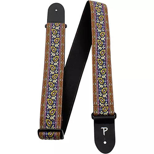 Perri's Floral Paisley Jacquard Guitar Strap 2 in.