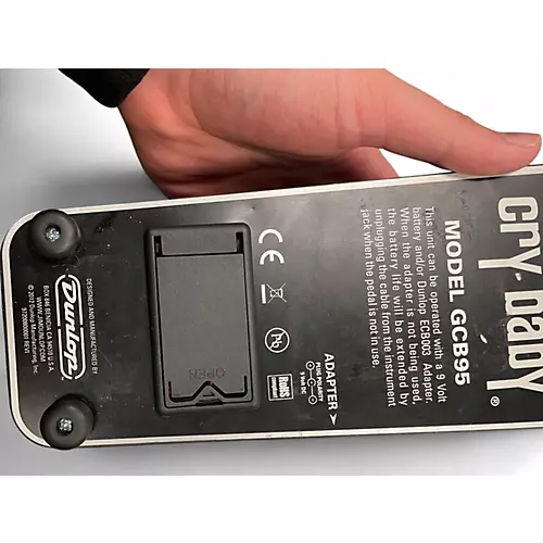 Used Dunlop GCB95 Original Crybaby Wah Effect Pedal