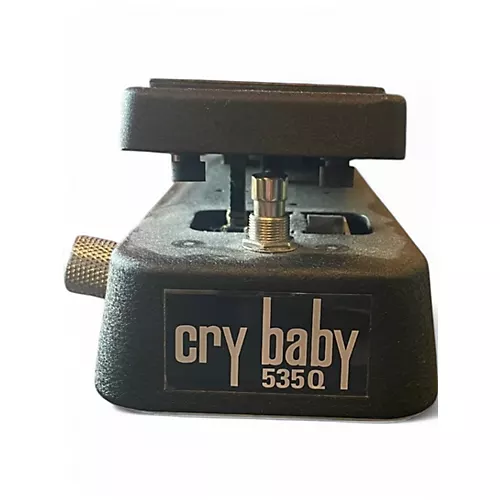 Used Dunlop 535QC Chrome Cry Baby Wah Effect Pedal