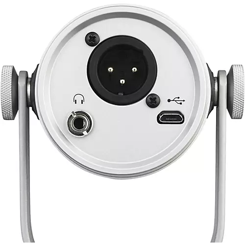 Shure MV7 USB and XLR Dynamic Microphone Silver