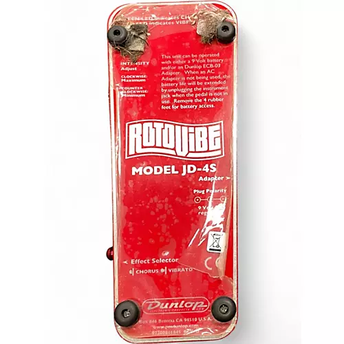 Used Dunlop JD4S Rotovibe Vibrolla Effect Pedal