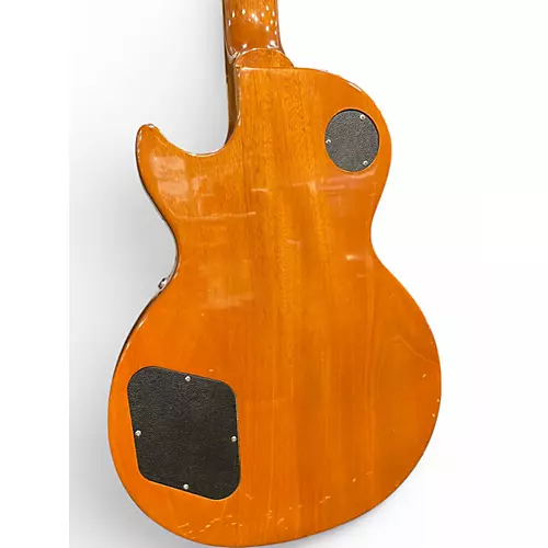 Used Gibson Les Paul Standard Gold Top Solid Body Electric Guitar Gold Top