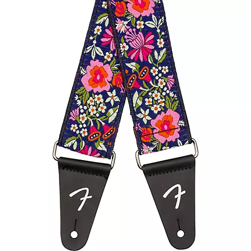 Fender Mosaic Jacquard Guitar Strap Blue