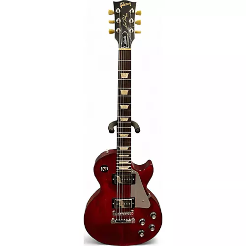 Used 2016 Gibson Les Paul Studio Burgundy Solid Body Electric Guitar Burgundy