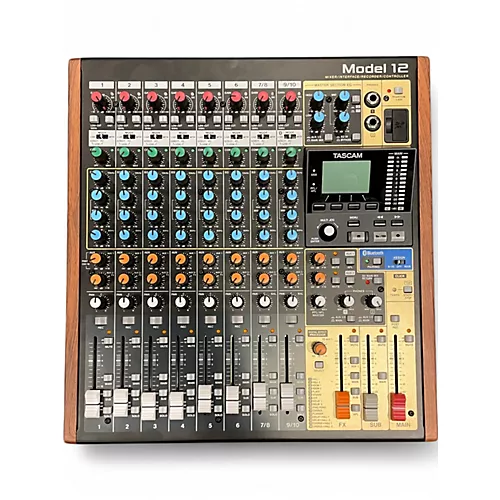 Used TASCAM MODEL 12 Powered Mixer