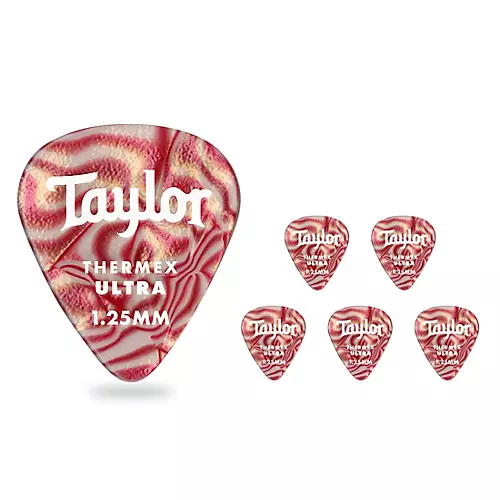 Taylor Premium 351 Thermex Ultra Picks 1.0 mm 6 Pack