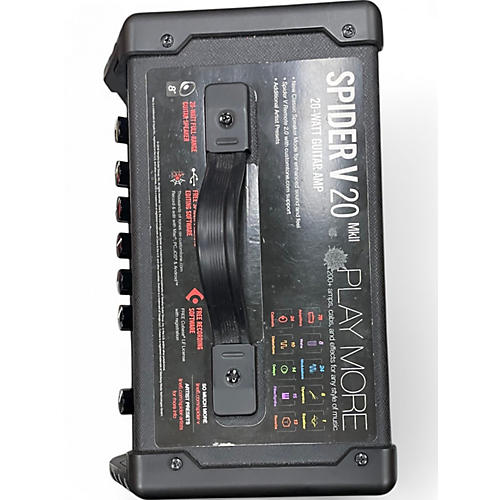 Used Line 6 Spider V 20 MkII 20w 1x8 Guitar Combo Amp