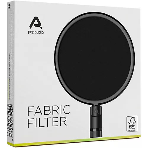 Pop Audio Pop Audio Fabric Filter Black