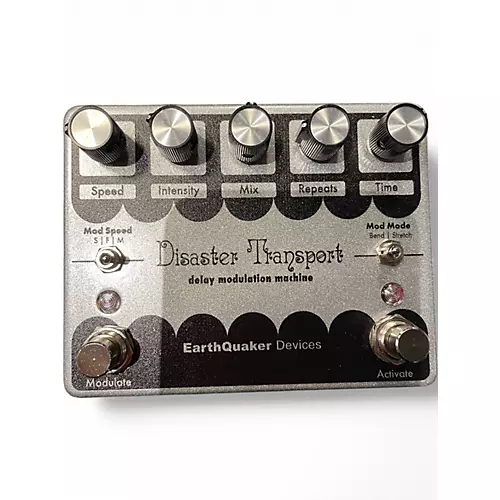 Used EarthQuaker Devices Disaster Transport Modulated Delay Effect Pedal