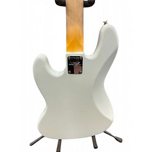 Used Fender Custom Shop Journeyman Jazz Bass Blue Electric Bass Guitar Blue