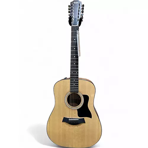 Used Taylor 150E Natural 12 String Acoustic Electric Guitar Natural