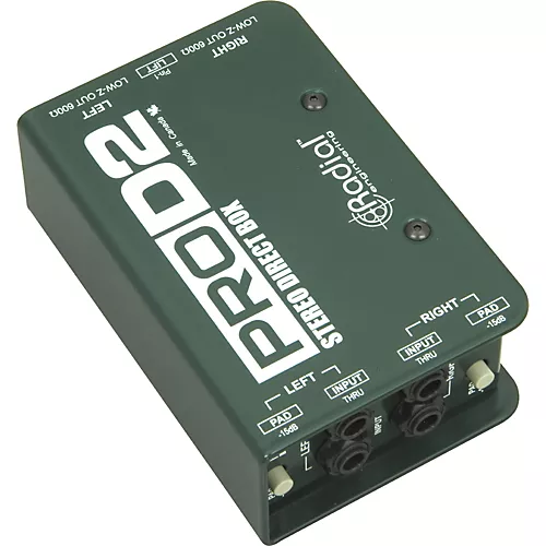 Radial Engineering ProD2 Passive Stereo Direct Box